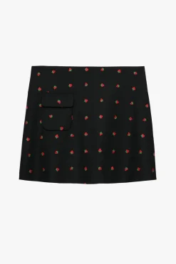 Clearance FALDA FRESAS CON LANA X STEFANO PILATI Mujer Faldas / Shorts