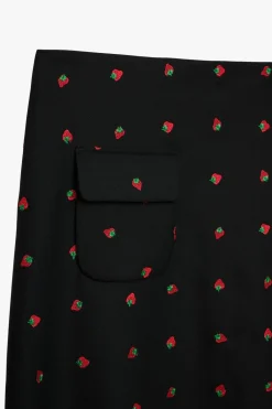 Clearance FALDA FRESAS CON LANA X STEFANO PILATI Mujer Faldas / Shorts