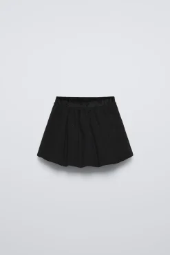 Niños ZARA 6 - 14 Años·Faldas / Bermudas<FALDA GLOBO BRILLO