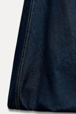 Best FALDA GLOBO DENIM TRF Mujer Faldas / Shorts