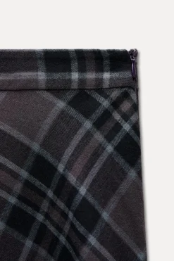 Discount FALDA LARGA CUADROS Mujer Faldas / Shorts