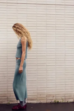 Hot FALDA MIDI ARANDELAS Mujer Faldas / Shorts