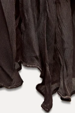 New FALDA MIDI ASIMÉTRICA ZW COLLECTION Mujer Faldas / Shorts