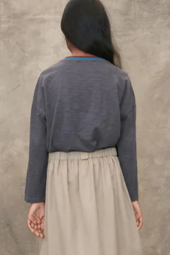 Niños ZARA 6 - 14 Años·Faldas / Bermudas<FALDA MIDI BOTONES FLORES LIMITED EDITION