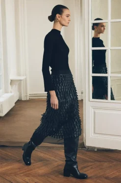 Online FALDA MIDI COMBINADA Mujer Faldas / Shorts