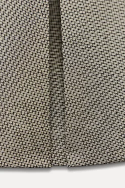 Outlet FALDA MIDI CUADROS ZW COLLECTION Mujer Faldas / Shorts