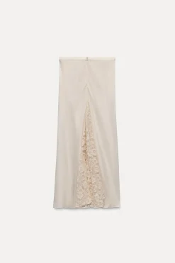 Best FALDA MIDI ENCAJE Mujer Faldas / Shorts