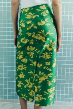 Discount FALDA MIDI ESTAMPADA LIMITED EDITION Mujer Faldas / Shorts