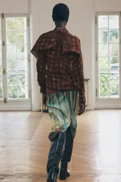 New FALDA MIDI ESTAMPADA ZW COLLECTION Mujer Faldas / Shorts