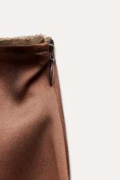 New FALDA MIDI ESTAMPADA ZW COLLECTION Mujer Faldas / Shorts