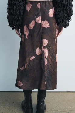 Clearance FALDA MIDI ESTAMPADA ZW COLLECTION Mujer Faldas / Shorts