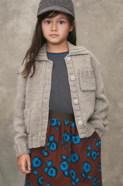 Niños ZARA 6 - 14 Años·Faldas / Bermudas<FALDA MIDI ESTAMPADO FLORES LIMITED EDITION