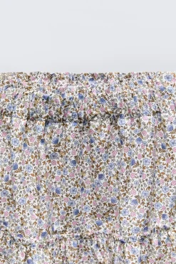 Niños ZARA 6 - 14 Años·Faldas / Bermudas<FALDA MIDI FLORES