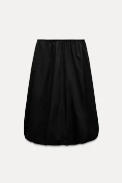 New FALDA MIDI GLOBO Mujer Faldas / Shorts