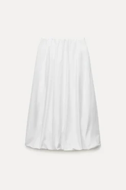 New FALDA MIDI GLOBO Mujer Faldas / Shorts