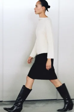 Fashion FALDA MIDI GLOBO TORSIÓN Mujer Faldas / Shorts