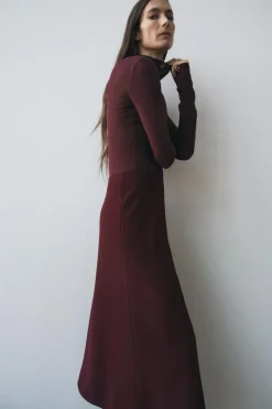 Sale FALDA MIDI GODETS ZW COLLECTION Mujer Faldas / Shorts