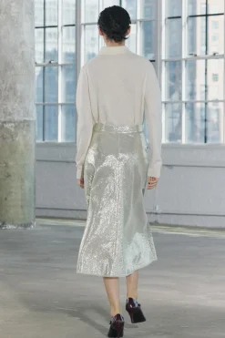 Sale FALDA MIDI LENTEJUELAS ZW COLLECTION Mujer Faldas / Shorts