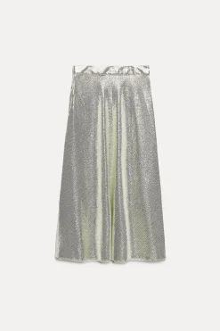 Sale FALDA MIDI LENTEJUELAS ZW COLLECTION Mujer Faldas / Shorts