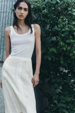 New FALDA MIDI LINO ZW COLLECTION Mujer Faldas / Shorts