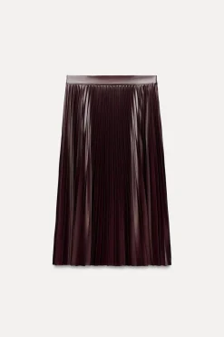 Sale FALDA MIDI PLISADA ZW COLLECTION Mujer Faldas / Shorts