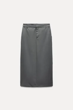 Sale FALDA MIDI RECTA Mujer Faldas / Shorts