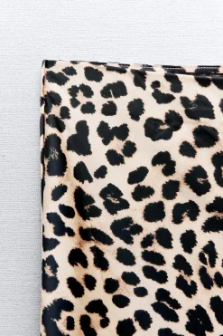 Fashion FALDA MIDI SATINADA Mujer Faldas / Shorts