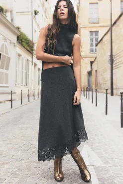 Clearance FALDA MIDI SOFT FORNITURA Mujer Faldas / Shorts