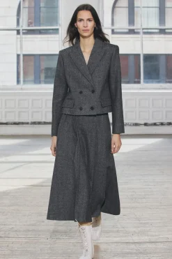 Fashion FALDA MIDI TABLAS ZW COLLECTION Mujer Faldas / Shorts