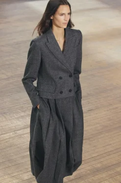 Fashion FALDA MIDI TABLAS ZW COLLECTION Mujer Faldas / Shorts