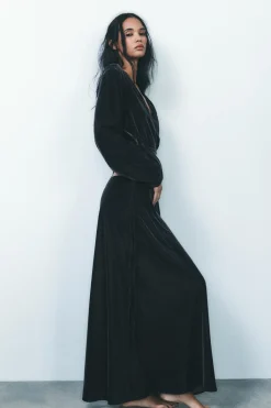 Discount FALDA MIDI TERCIOPELO Mujer Faldas / Shorts