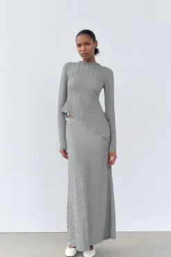 Best FALDA MIDI TEXTURA Mujer Faldas / Shorts