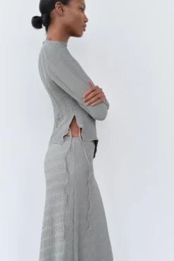 Best FALDA MIDI TEXTURA Mujer Faldas / Shorts