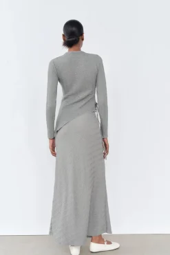 Best FALDA MIDI TEXTURA Mujer Faldas / Shorts