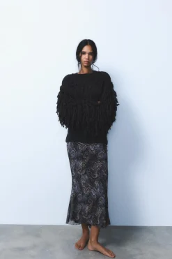 Online FALDA MIDI TUL ESTAMPADO Mujer Faldas / Shorts