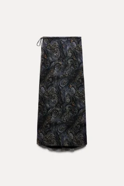 Online FALDA MIDI TUL ESTAMPADO Mujer Faldas / Shorts