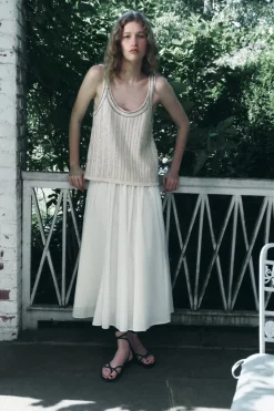 Sale FALDA MIDI VOLUMEN ZW COLLECTION Mujer Faldas / Shorts