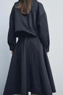 Best FALDA MIDI VOLUMEN ZW COLLECTION Mujer Faldas / Shorts