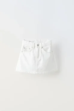 Niños ZARA 6 - 14 Años·Faldas / Bermudas<FALDA MINI DENIM