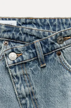 Discount FALDA MINI DENIM TRF Mujer Faldas / Shorts