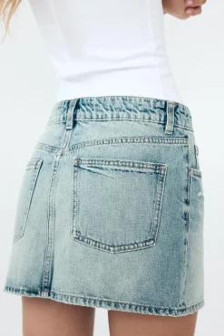 Online FALDA MINI DENIM TRF Mujer Faldas / Shorts