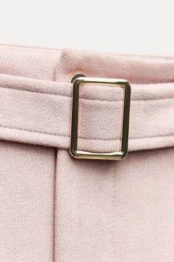 Discount FALDA MINI EFECTO ANTE Mujer Faldas / Shorts