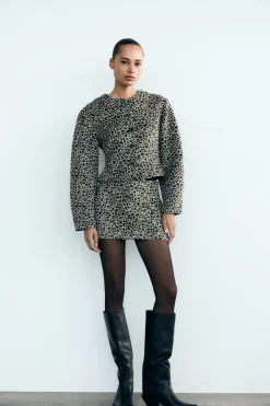 Best FALDA MINI ESTAMPADO ANIMAL Mujer Faldas / Shorts