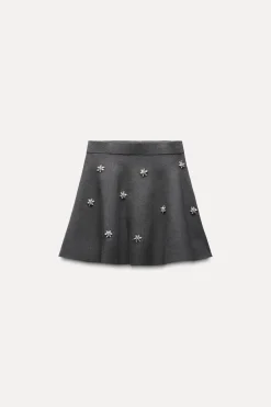 Clearance FALDA MINI PUNTO JOYAS Mujer Cárdigan / Jerséis|Punto