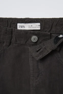 Niños ZARA 6 - 14 Años·Faldas / Bermudas<FALDA PANA