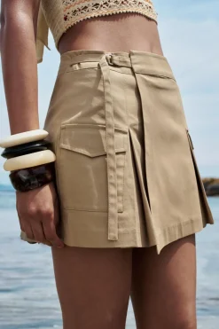 Online FALDA PANTALÓN BOLSILLOS CARGO Mujer Faldas / Shorts