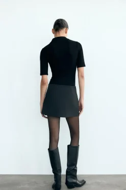 Online FALDA PANTALÓN BOTONES Mujer Faldas / Shorts