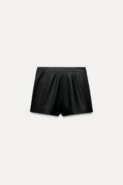 Discount FALDA PANTALÓN EFECTO PIEL Mujer Faldas / Shorts