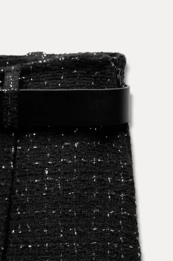 Sale FALDA PANTALÓN ESTRUCTURA CINTURÓN Mujer Faldas / Shorts