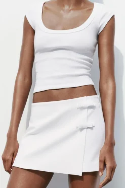 Hot FALDA PANTALÓN LAZOS Mujer Faldas / Shorts